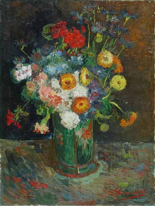 Vincent Van Gogh Flowers Sweden oil painting art